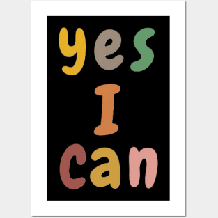 yes i can Posters and Art